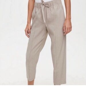 Babaton Linen Rayon blend Ankle-Length Pants size Medium Coastal luxury